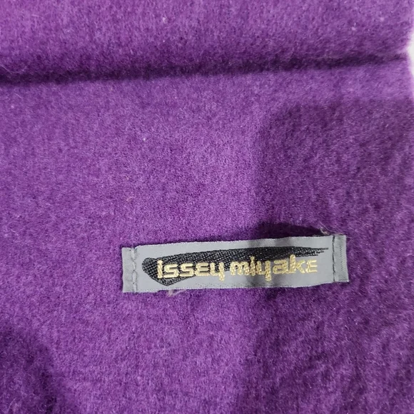 Vintage Issey Miyake Scarf Muffler Vintage Issey Miyake Wool Scarves - Picture 3 of 6